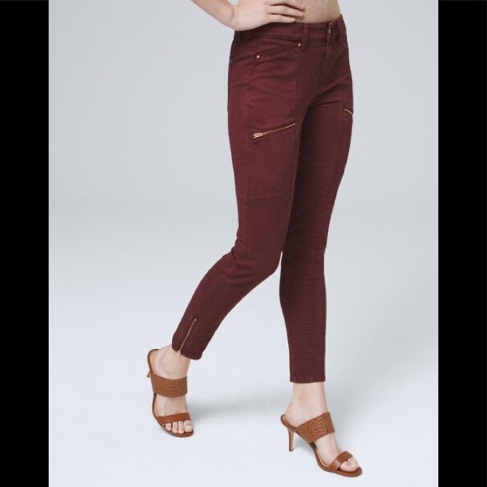 White House Black Market crop jeans